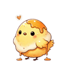 オムレツヒヨコ（個別スタンプ：1）
