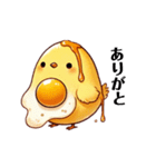 オムレツヒヨコ（個別スタンプ：8）