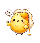 オムレツヒヨコ（個別スタンプ：11）