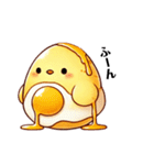オムレツヒヨコ（個別スタンプ：22）