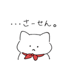 不服なヒーローねこ（個別スタンプ：11）