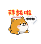 Super Cute happy dog（個別スタンプ：21）