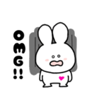 もちうさの日常会話 - Part2（個別スタンプ：34）