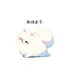 あざといポメラニアン（個別スタンプ：3）