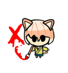 ねこあげスタンプ！（個別スタンプ：11）