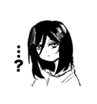【蒼空と旅鴉】（個別スタンプ：19）