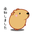 きゃぴばら【よく使う言葉】（個別スタンプ：9）