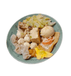 食品シリーズ : 正月のなべ物 (2025) #5（個別スタンプ：1）