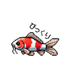 たのしい！ドット水族館！（個別スタンプ：21）