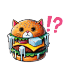 にゃんバーガー3（個別スタンプ：34）