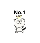 超ワル猫のつぶやき（個別スタンプ：12）