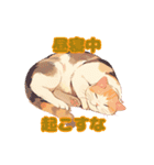 ねこのしやわせ（個別スタンプ：12）
