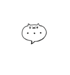 液体ねこアルファベットスタンプ（個別スタンプ：34）
