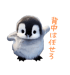 もふもふペンギン2（個別スタンプ：32）