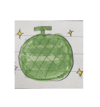 ゆるかわなくだもの（個別スタンプ：10）