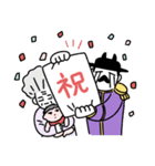 悪の組織のLINEスタンプ②ワイワイ！（個別スタンプ：1）