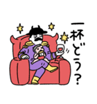 悪の組織のLINEスタンプ②ワイワイ！（個別スタンプ：8）