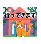 毎日★敬語★クラフト風ねこちゃんスタンプ（個別スタンプ：19）