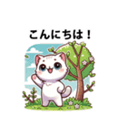 春のぽかぽか猫の日常（個別スタンプ：3）