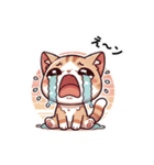 春のぽかぽか猫の日常（個別スタンプ：25）