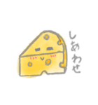 ミルク達のクレヨンスタンプ（個別スタンプ：25）