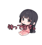 ピンクジャージの女の子。使えるスタンプ（個別スタンプ：21）