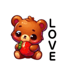 バレンタイン❤テディとチョコの甘い時間（個別スタンプ：13）