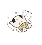 冬のゴリパグ（個別スタンプ：8）