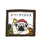 冬のゴリパグ（個別スタンプ：25）
