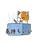 夢見心地のキャリコ猫（個別スタンプ：27）