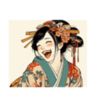 着物女性の日常（個別スタンプ：11）