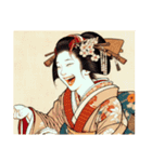 着物女性の日常（個別スタンプ：12）