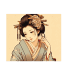 着物女性の日常（個別スタンプ：19）