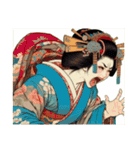 着物女性の日常（個別スタンプ：22）