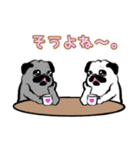 パグ＊スタンプ / 6（個別スタンプ：3）