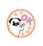 パグ＊スタンプ / 6（個別スタンプ：33）