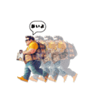 巨漢な男（個別スタンプ：10）