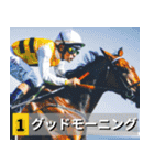 ⚫架空の競走馬で日常会話3【競馬・騎手】（個別スタンプ：2）