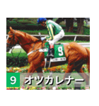 ⚫架空の競走馬で日常会話3【競馬・騎手】（個別スタンプ：3）