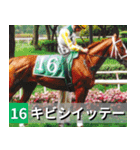 ⚫架空の競走馬で日常会話3【競馬・騎手】（個別スタンプ：9）