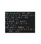 C++言語好きに贈るスタンプ（個別スタンプ：12）