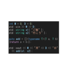 C++言語好きに贈るスタンプ（個別スタンプ：14）