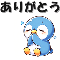 [LINEスタンプ] 毎日ぺんぎん 挨拶返答編 ペンギン