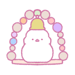 [LINEスタンプ] かわいい文鳥ちゃんぷにぷにスタンプ