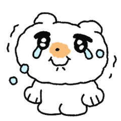 [LINEスタンプ] ただ涙が止まらない(韓国語)