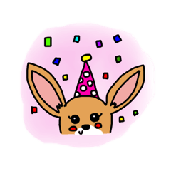 [LINEスタンプ] スムースチワワの小町ちゃん。
