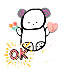 [LINEスタンプ] もちかわパンダスタンプ