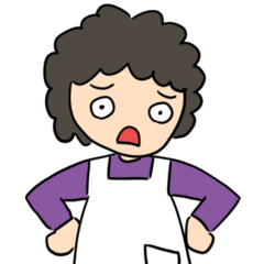 [LINEスタンプ] 心配なお母さん01
