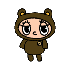 [LINEスタンプ] Costumed character