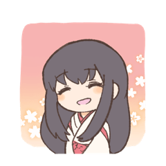 [LINEスタンプ] はんなりみこさんスタンプ